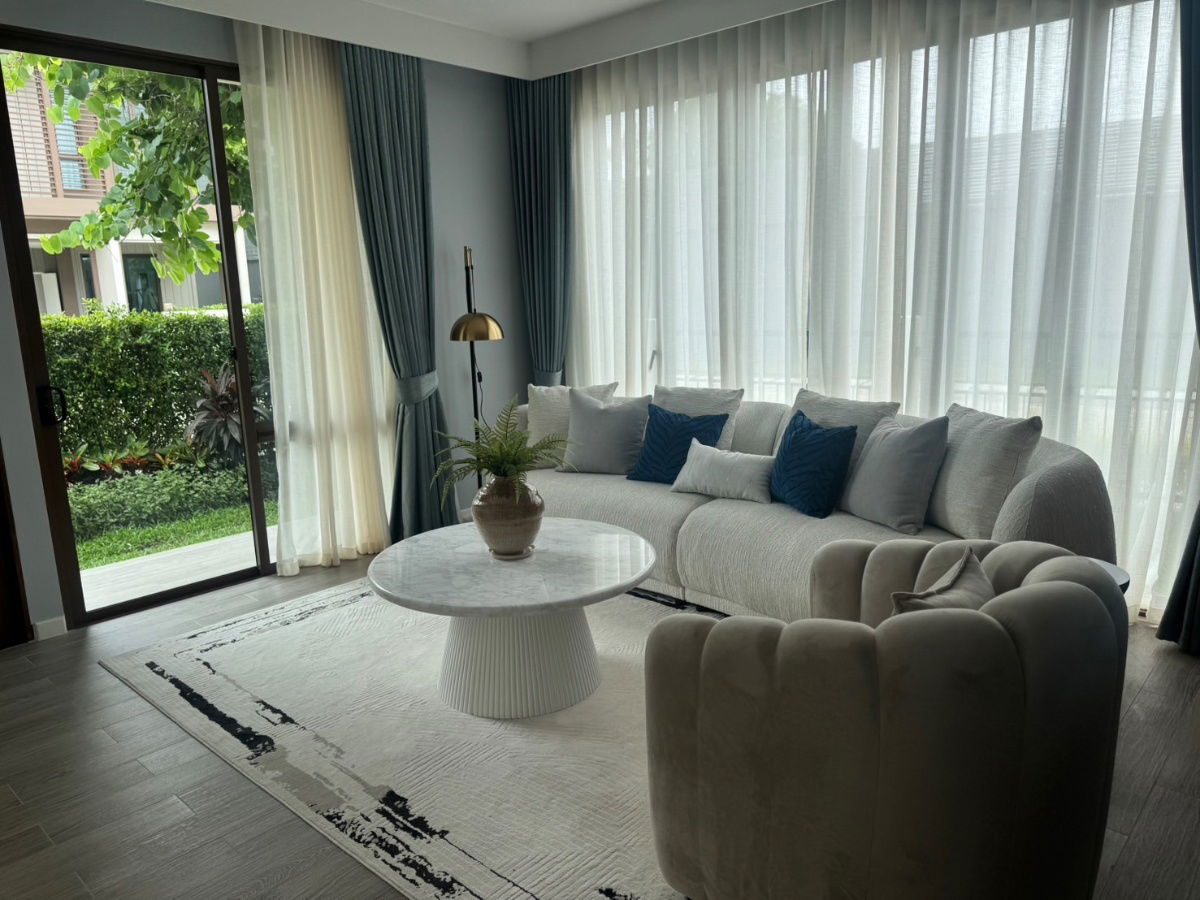 รูป ‼️ด่วน พร้อมอยู่😍ราคาพิเศษ❤️‍🔥 ให้เช่าบ้านหรู  บุราสิริ กรุงเทพกรีฑา🏡 - รูปที่ 9/77