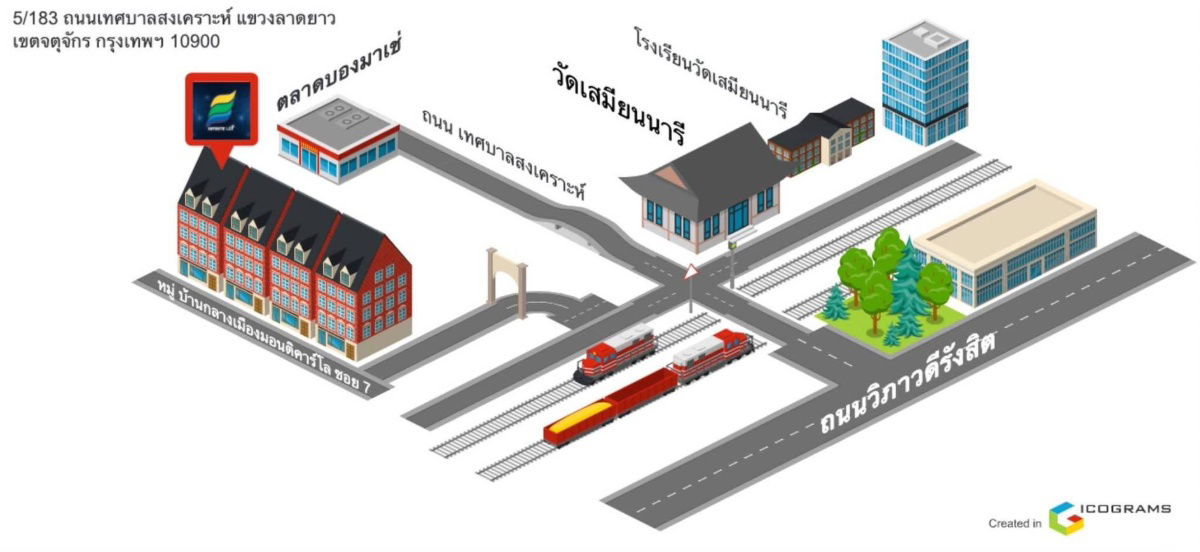 picture 🏡For rent: Home office or residence, Baan Klang Muang, Malti-Kalo, Ratchavipha, last house After doing it, - 2/18