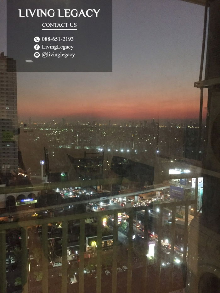 picture LVL4Z82P Condo For Rent Lumpini Place Srinakarin - Huamark Station 32 Sq.M. Floor 21 line id : @livinglegacy - 6/10