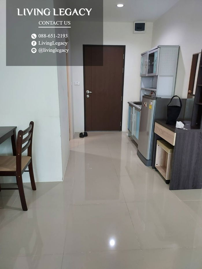 รูป LULD128U ให้เช่าคอนโด Asakan Place Srinakarindra 29 ตร.ม. ชั้น 17 line id : @livinglegacy - รูปที่ 6/8