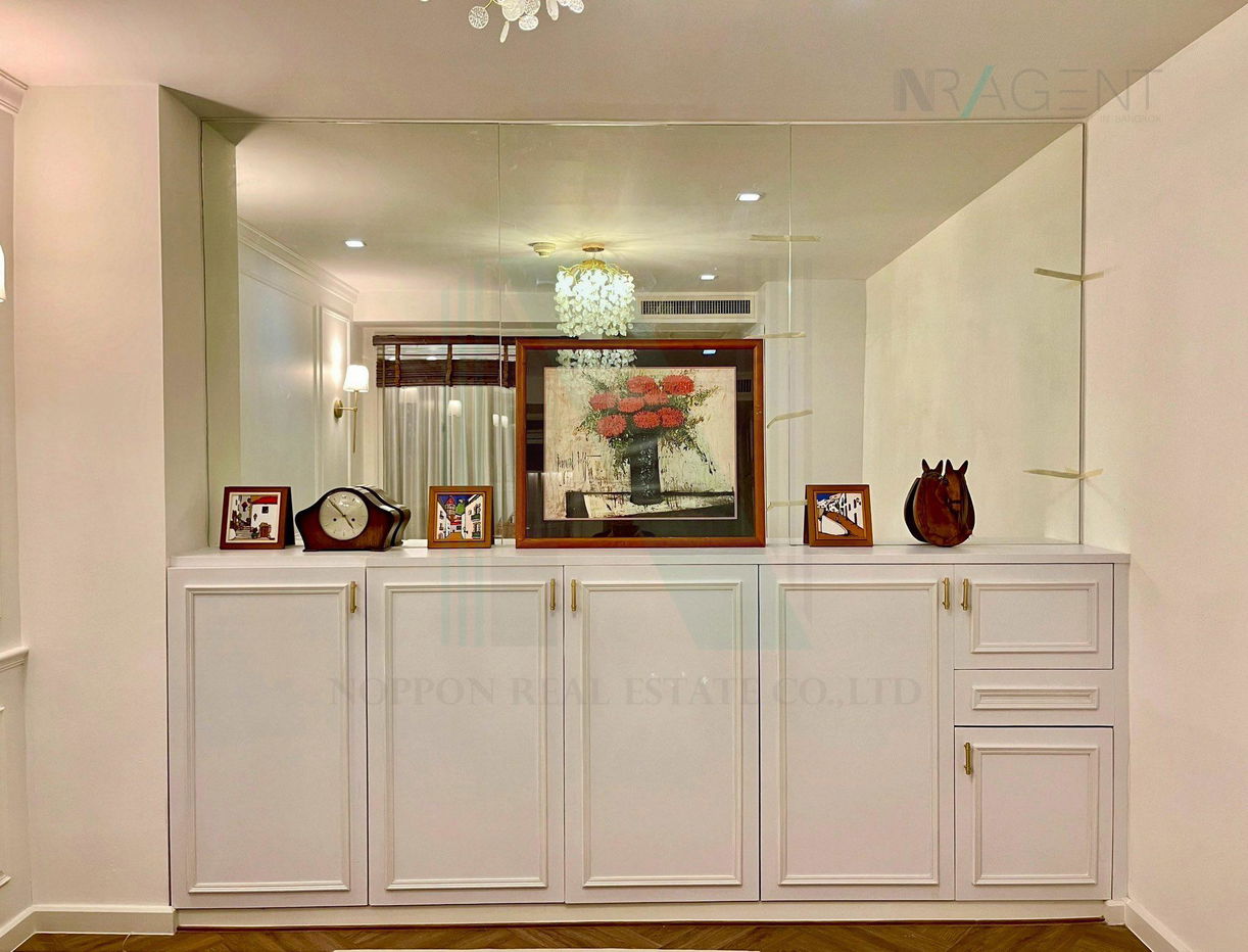 picture 🚩 For Rent Condo NOBLE AMBIENCE SARASIN Building 1, Floor 5,1 bed room, Room size 50 sqm - 7/8