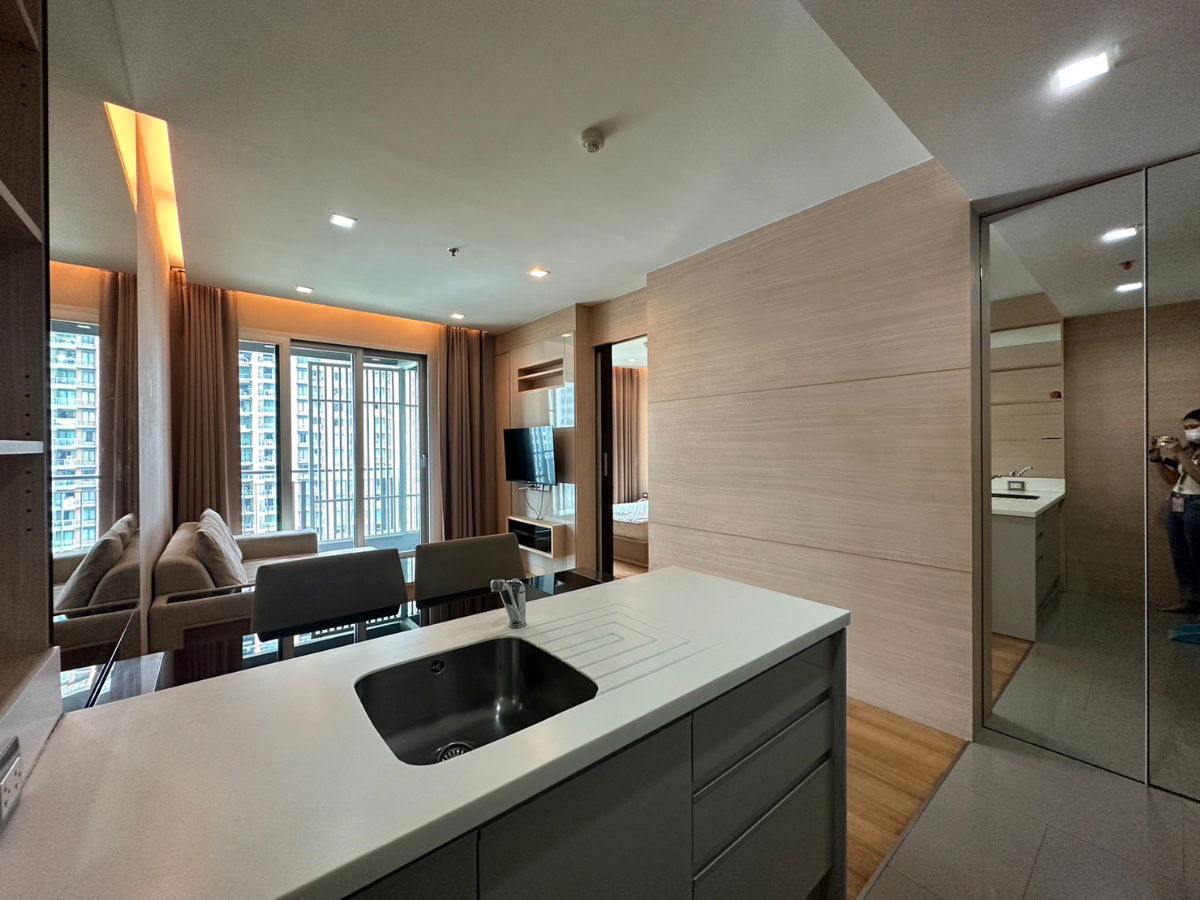 รูป 🔑 ให้เช่า: The Address Asoke (ดิ แอดเดรส อโศก) 🏢 MRT เพชรบุรี: 250 เมตร - รูปที่ 6/8