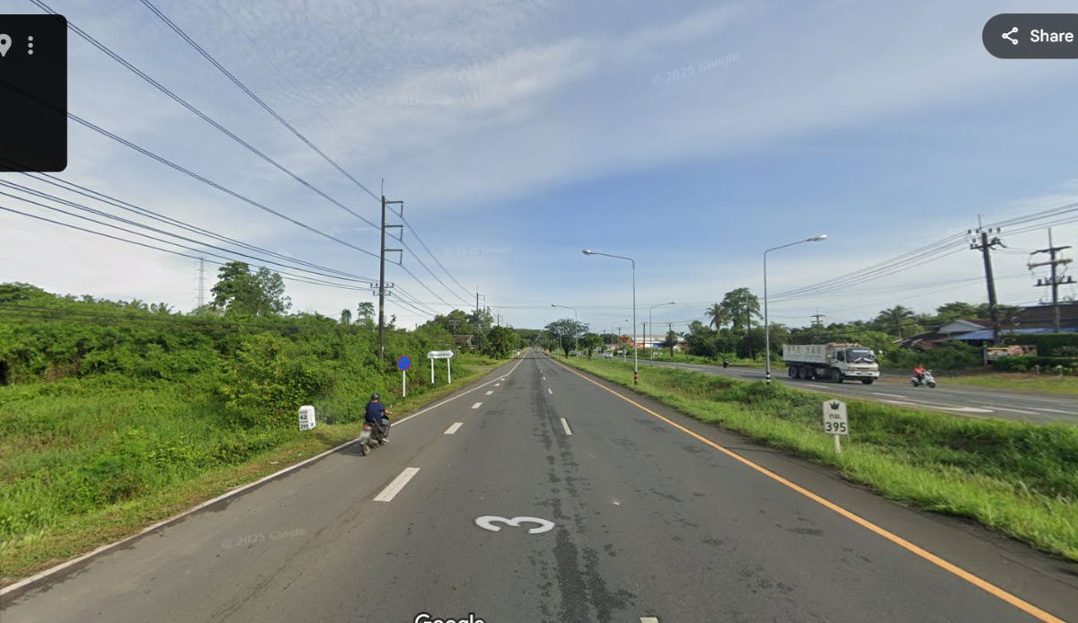 รูป ที่ติดถนนสุขุมวิท วังกระแจะ เมืองตราด ตราด 11 ไร่ - รูปที่ 3/3