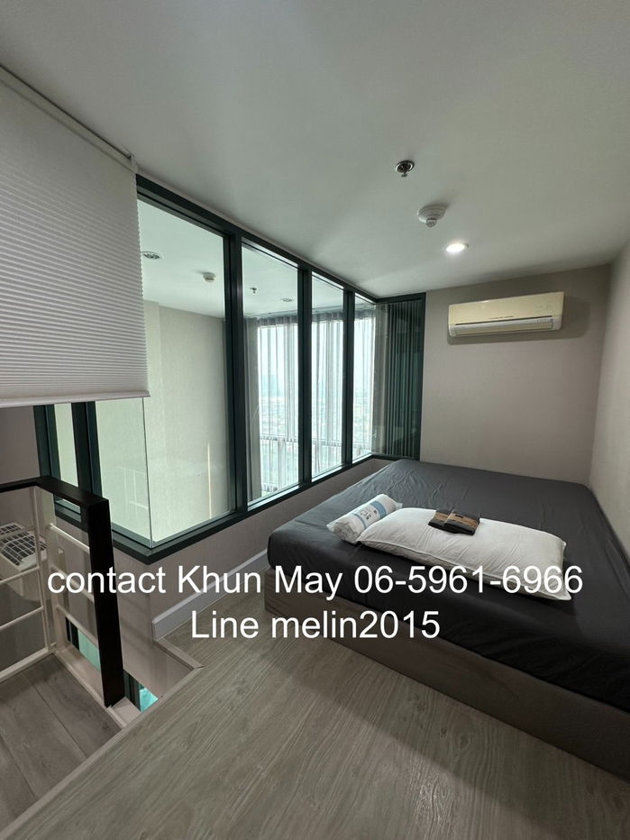 picture Condo rental METROSKY Prachachuen Duplex 39 sq.m., high class, decorated near MRT, just 16,000 baht - 1/15