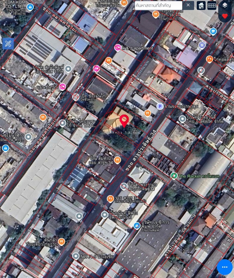 รูป ขายที่ดินพร้อมบ้านเดี่ยว 2 ชั้น ขนาดใหญ่ ใจกลางเมือง ทำเลดี ซอยสาธุประดิษฐ์34 ติดถนนใกล้แยก 9 บนเนื้อที่ 3งาน 92  ตร.ว. - รูปที่ 17/19