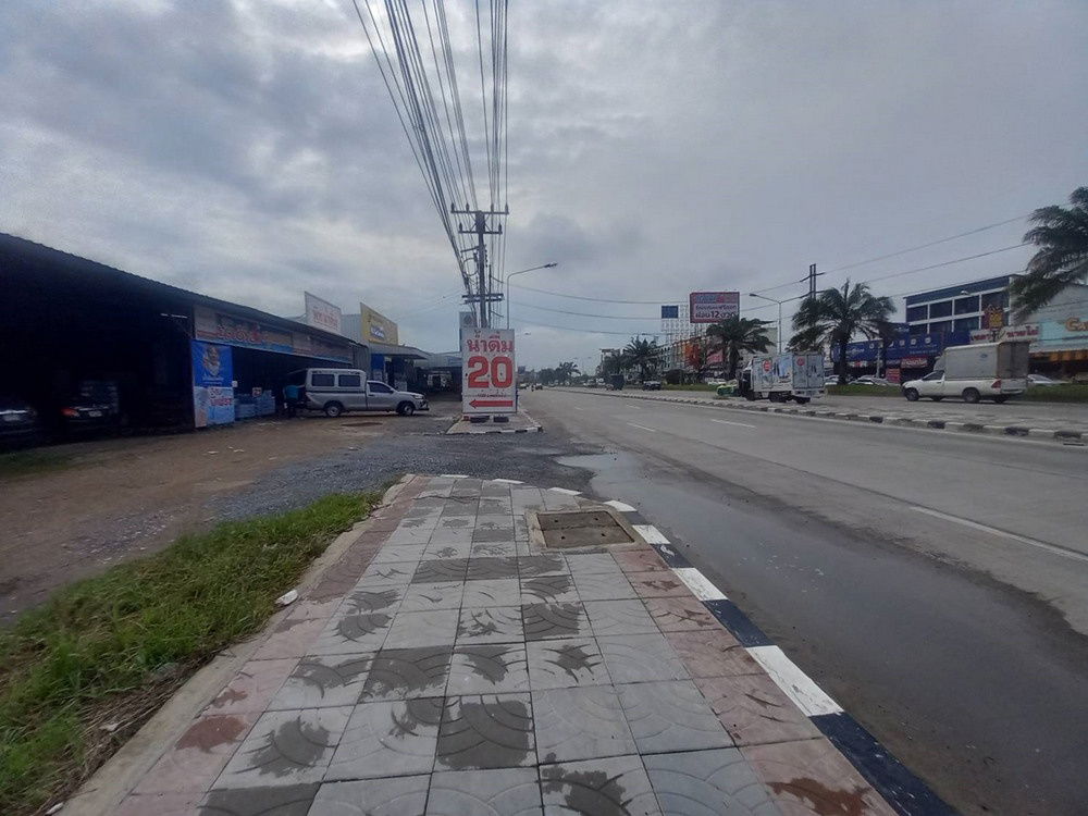 รูป Call : 061-549-2994 (หลุดจอง 2 ล็อคสุดท้าย) ให้เช่าที่ดินแบ่งเป็นล็อค 255 ตารางเมตร และป้ายโฆษณา ติดถนนใหญ่ 346 ใกล้แยกสันติสุข ใกล้แม็คโคร ปทุมธานี - รูปที่ 5/10