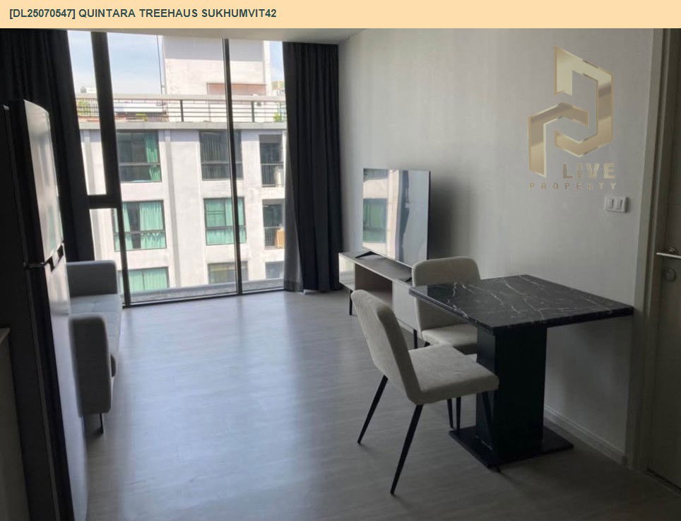 picture MDL25070547 Condo for rent, QUINTARA TREEHAUS SUKHUMVIT42 near BTS Ekkamai, ready to move in, call urgently 0656133286 LineID @534wlwof - 2/9