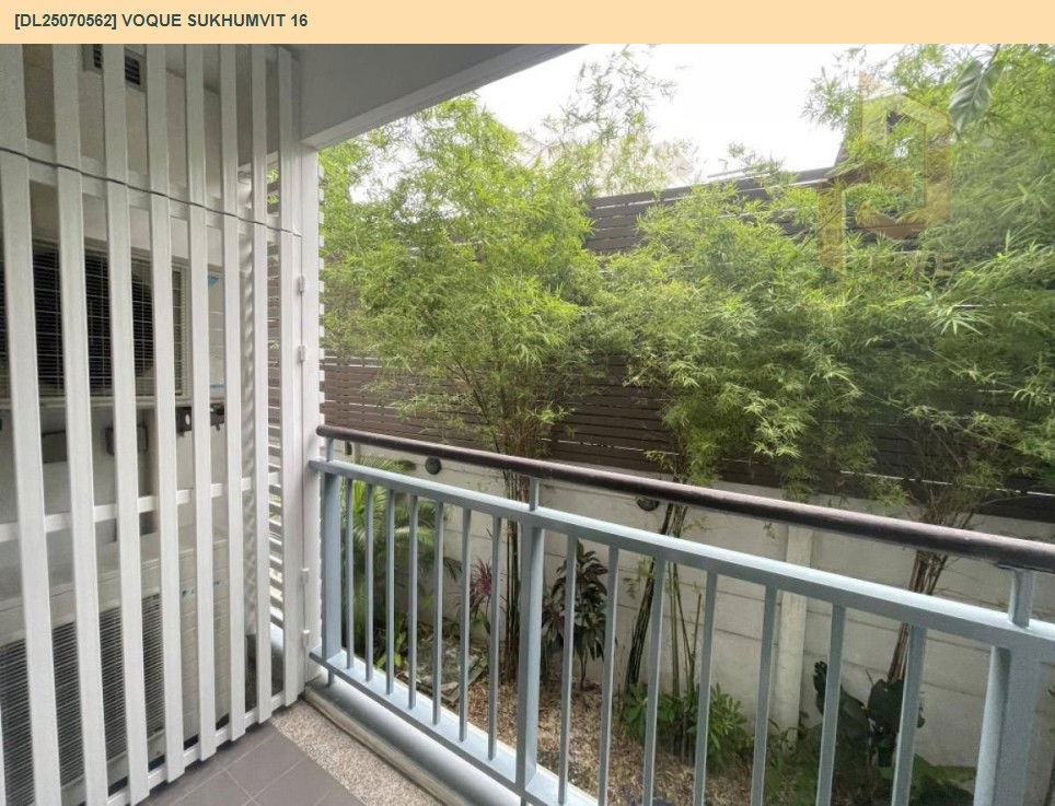 รูป DL25070562 ให้เช่าคอนโด โว๊ค สุขุมวิท 16 (Voque Sukhumvit 16) ใกล้ BTS อโศก พร้อมเข้าอยู่ โทรด่วน 0638692663 LineID @655ebbvc - รูปที่ 7/9