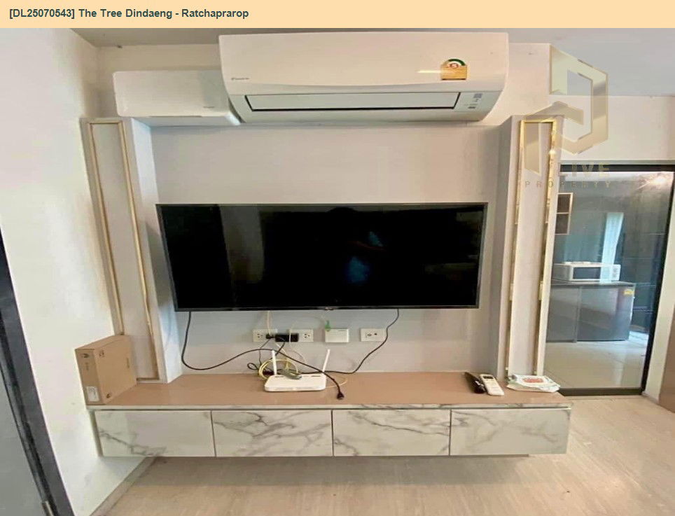 รูป DL25070543 ให้เช่าคอนโด เดอะ ทรี ดินแดง - ราชปรารภ (The Tree Dindaeng - Ratchaprarop) ใกล้ BTS อนุสาวรีย์ชัยสมรภูมิ พร้อมเข้าอยู่ โทรด่วน 0638692663 LineID @655ebbvc - รูปที่ 4/6