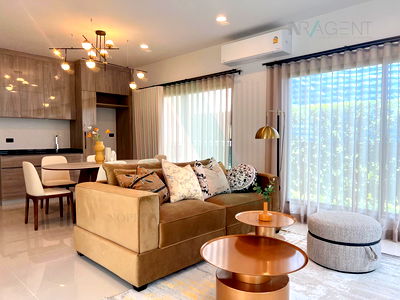 เช่าบ้านเดี่ยว ม.นานาชาติแสตมฟอร์ด : 🚩 ให้เช่าบ้านเดี่ยว 2 ชั้น บุราสิริ กรุงเทพกรีฑา 4 ห้องนอน 4 ห้องน้ำ