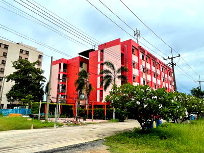 Apartment building for sale ม.ศรีนครินทรวิโรฒ วิทยาเขตองครักษ์ : Apartment Business with Vacant Land for Sale Total of 140  rooms  Two 6-storey buildings  Includes vacant land: 1 rai 176 square wah