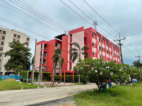Apartment Business with Vacant Land for Sale Total of 140  rooms  Two 6-storey buildings  Includes vacant land: 1 rai 176 square wah