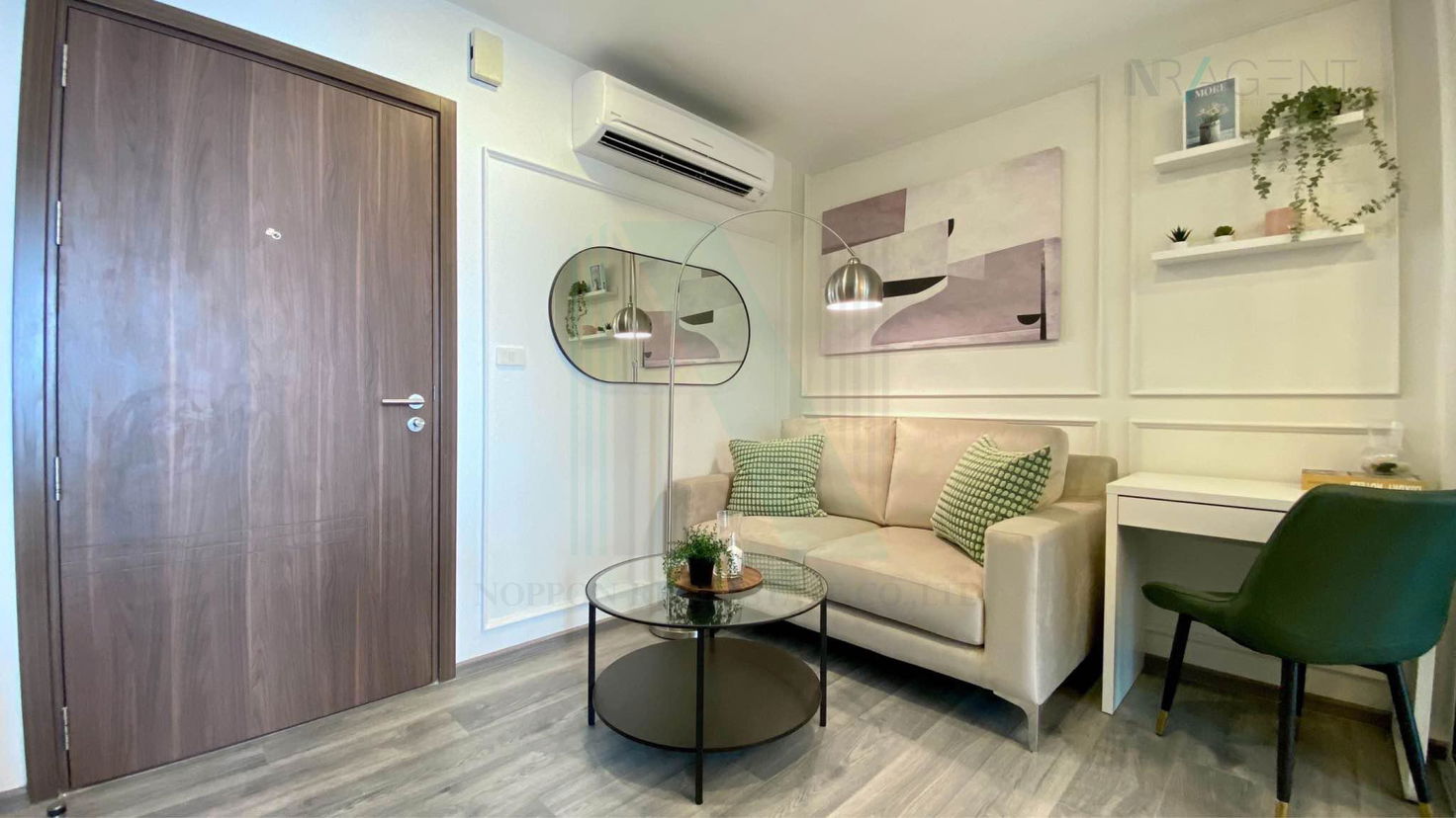 picture 🎉 For Rent Condo THE BASE SUKHUMVIT 77 Building B, Floor 8,1 bed room, Room size 31.00 sqm - 5/8
