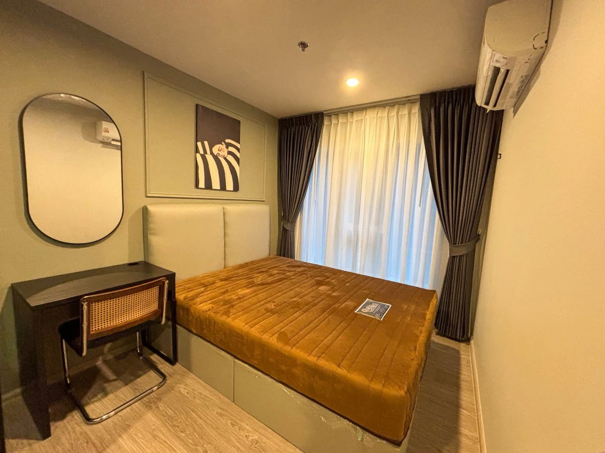 รูป 🍀ให้เช่าคอนโด Regent home bangna ห้องสวย ใหม่เอี่ยม 28 ตรม.  เฟอร์นิเจอร์ครบ เช่าเพียง 11000- - รูปที่ 1/8
