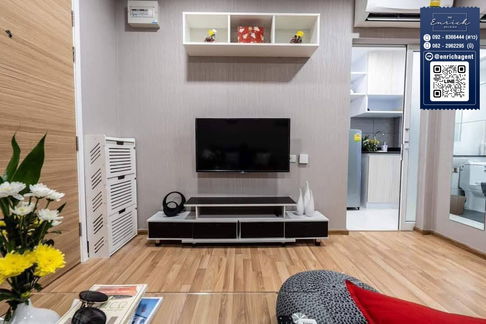 💙ให้เช่า Green Ville 1 Condominium ห้องแต่งครบ พร้อมเข้าอยู่ BTS ปุณณวิถี💙 โทร. 062-2962295 นิ// Line id : @enrichagent