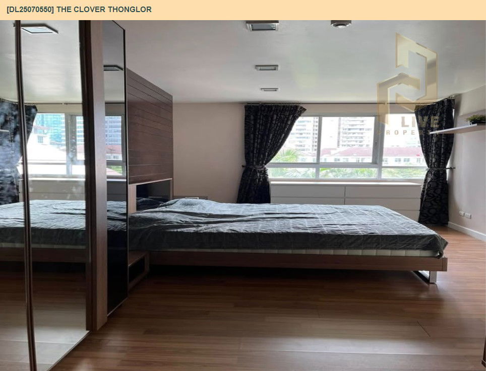 รูป DL25070550 ให้เช่าคอนโด เดอะ โคลเวอร์ ทองหล่อ (The Clover Thonglor) ใกล้ BTS ทองหล่อ พร้อมเข้าอยู่ โทรด่วน 0638692663 LineID @534wlwof - รูปที่ 5/11