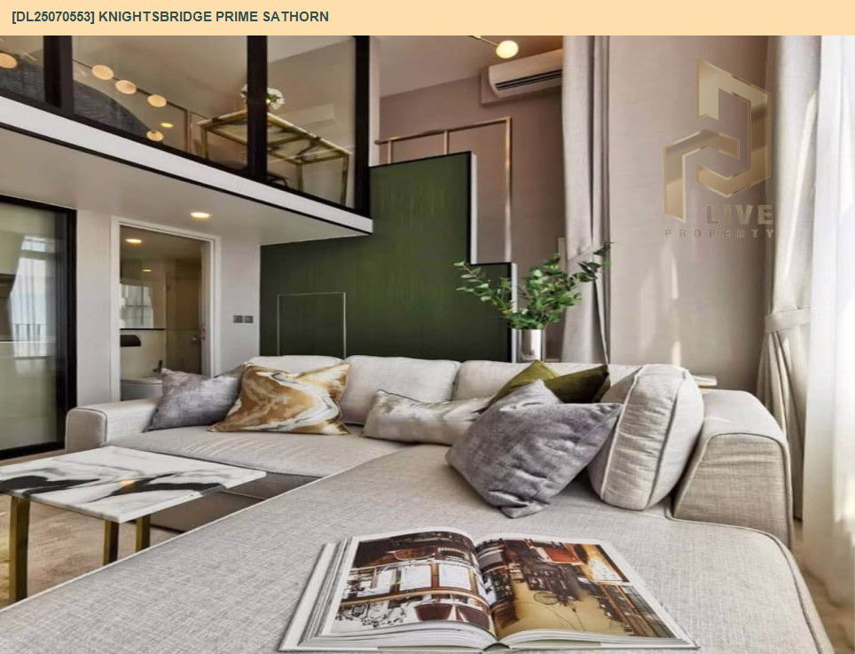 picture DL25070553 Condo for rent, Knightsbridge Prime Sathorn near BTS Chong Nonsi, ready to move in, call urgently 0656133286 LineID @534wlwof - 5/10