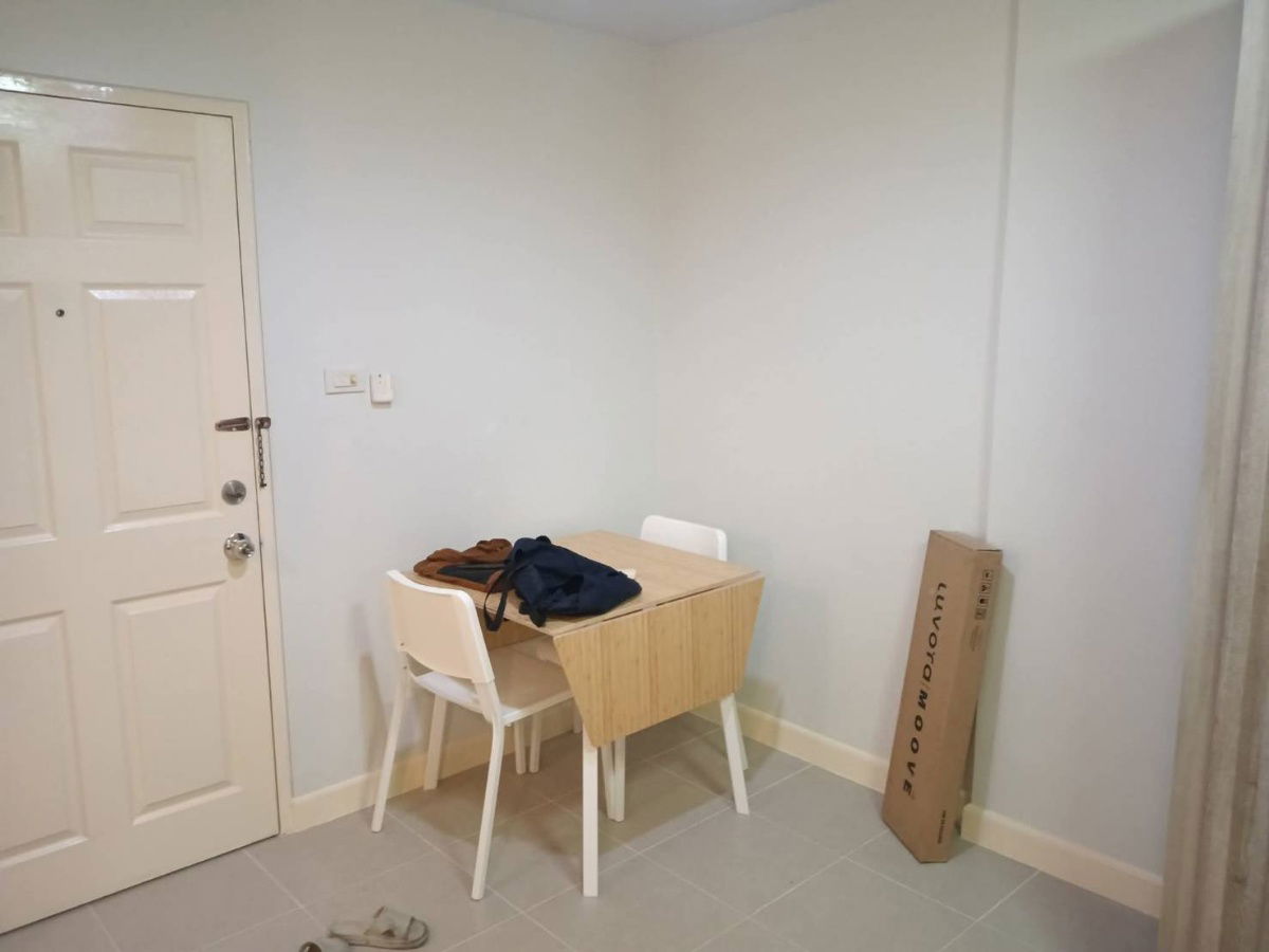 picture Condo for rent: Lumpini Town Ram Intra-Lak Si (studio room), 1st floor, in front is the Pink Line MRT station, Ram Intra Station, Km 2. - 3/14