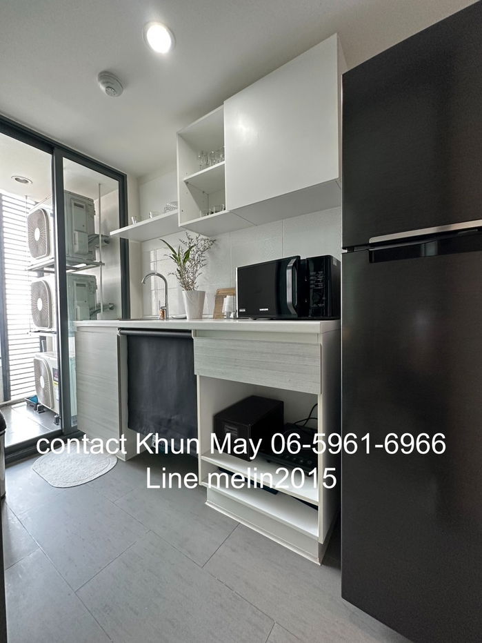 picture Condo rental METROSKY Prachachuen Duplex 39 sq.m., high class, decorated near MRT, just 16,000 baht - 5/15
