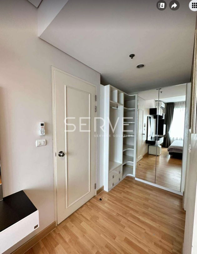 picture 1 Bed 1 Bath Large Room City view Good Location Close to MRT Phetchaburi 150 m @  Villa Asoke - 2/4