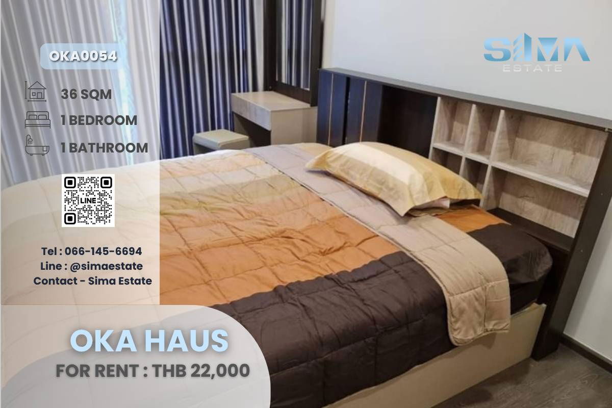 picture Live Near Thonglor! Condo for Rent @ Oka Haus, Great View, Great Vibes - 1/11