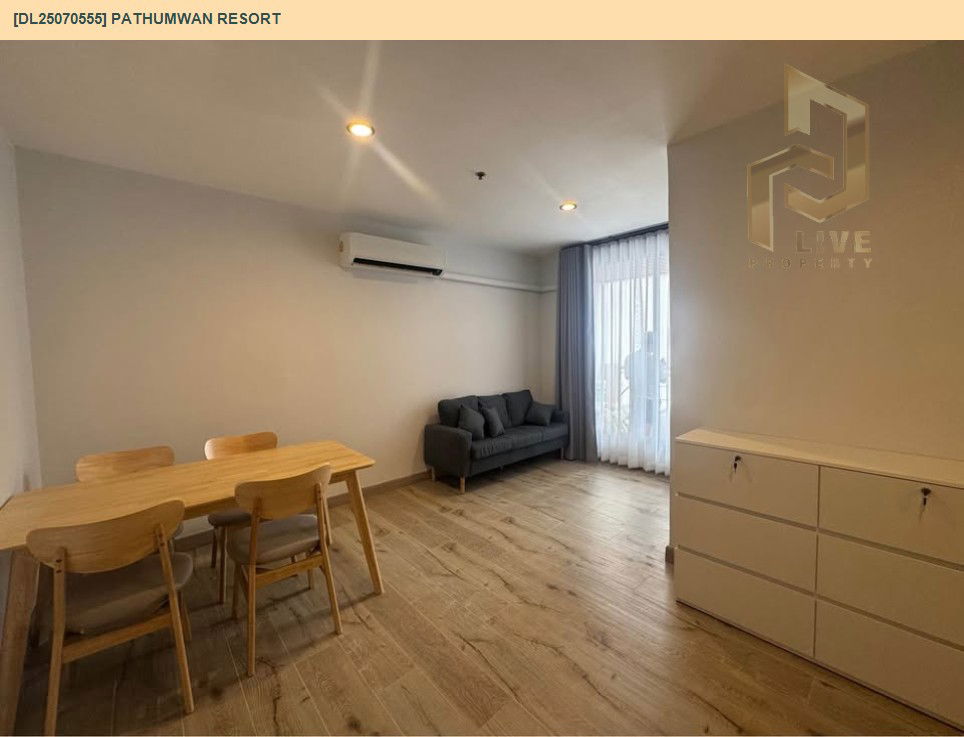 picture DL25070555 Condo for rent, Pathumwan Resort near BTS Phaya Thai, ready to move in, call urgently 0656133286 LineID @655ebbvc - 2/14