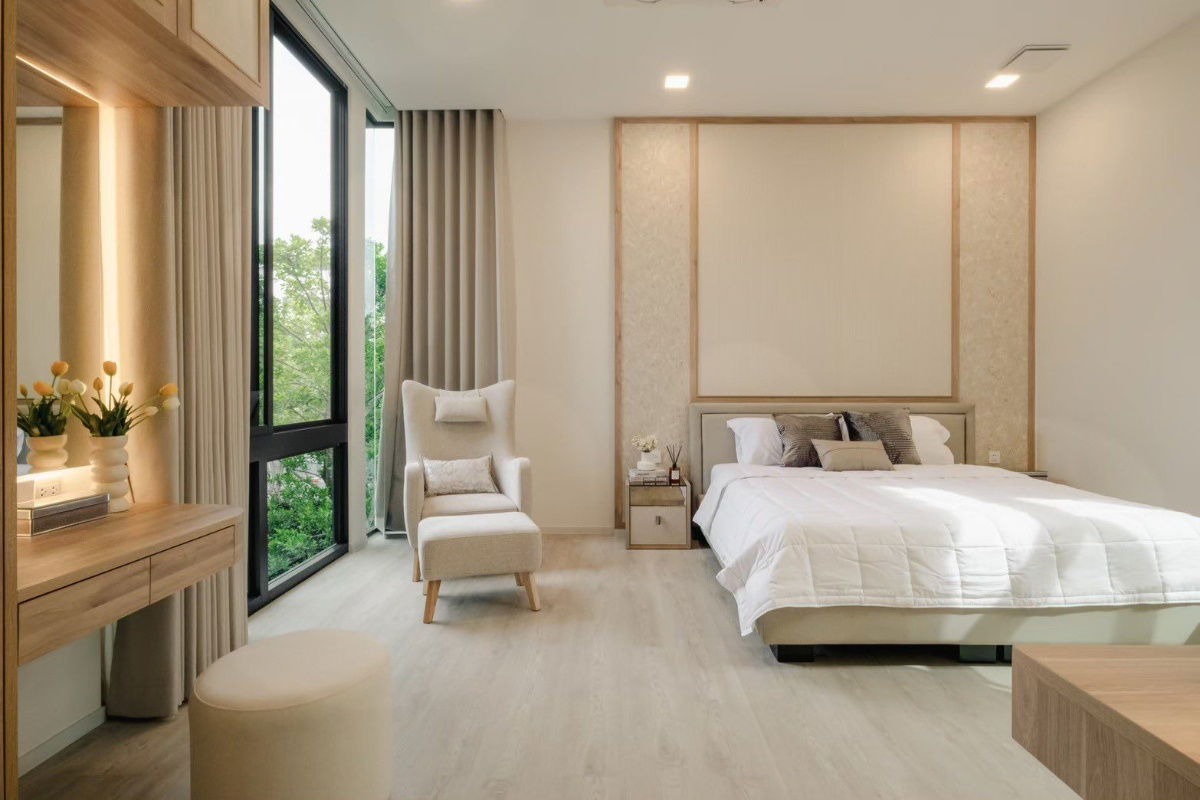 picture 🟢For Rent🟢Vive Krungthep Kreetha, beautiful room, fully furnished, 📱ADD LINE @nathong97 (reply ⚡ 24 Hr) P507 - 6/10
