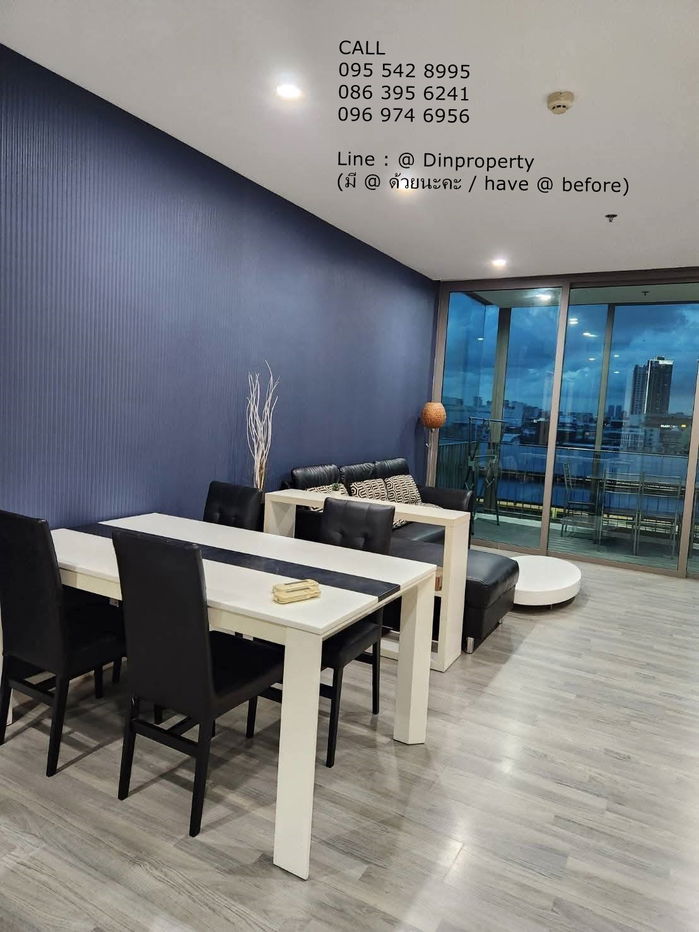 picture Rent  The Room BTS Wongwienyai ,2 Bed   89  Sqm, Near BTS Wongwienyai ,  LINE ID @dinproperty  - 3/5