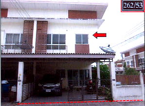 ทาวน์โฮม นิคมราชชลบุรี : ทาวน์เฮ้าส์ เนื้อที่ทั้งหมด 145.6 ตารางเมตร 262/53 หมู่บ้านศรีพูนสุข ตำบลบึง อำเภอศรีราชา ชลบุรี ราคา 2,200,000 บาท
