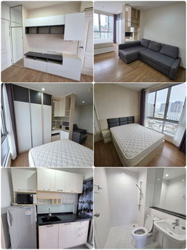 🟢For Sell🟢The Tree Bangpo Staion, beautiful room, fully furnished, 📱ADD LINE @nathong97 (reply ⚡ 24 Hr) P475