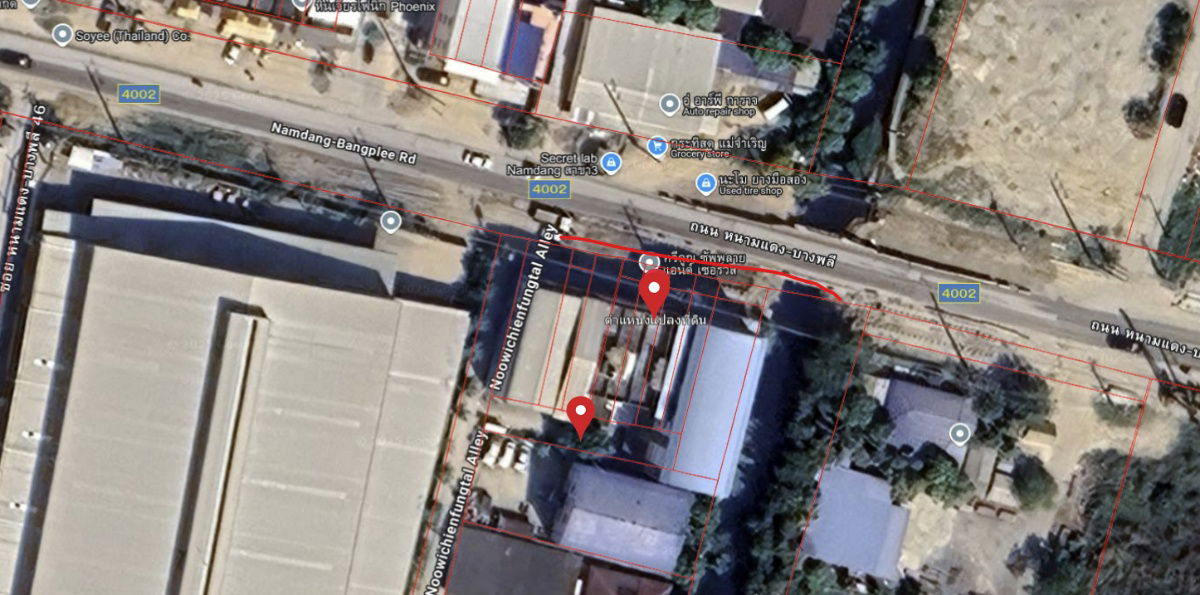 รูป ขายอาคารพาณิชย์ 3 ชั้นพร้อมที่ดินด้านหลัง - รูปที่ 3/5