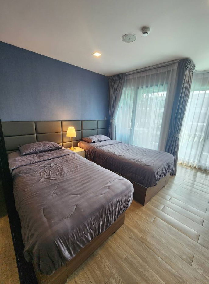 รูป 🏡 ให้เช่า Kave Town Space💖 ตึก A ชั้น 7  ✨ระเบียงทิศเหนือ วิวสวยกลางสระน้ำ  - รูปที่ 3/16