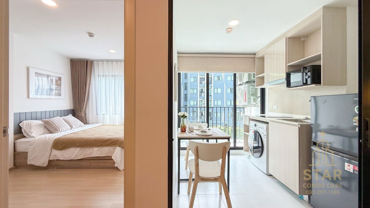 picture Rent Chewathai Hallmark Ladprao - Chokchai 4 near MRT Chokchai 4. 40 square meters (new room is never occupied. ) line:Rangsima07 - 9/18