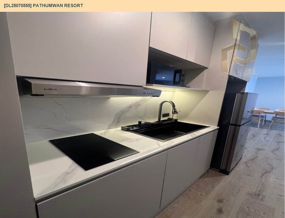 picture DL25070555 Condo for rent, Pathumwan Resort near BTS Phaya Thai, ready to move in, call urgently 0656133286 LineID @655ebbvc - 6/14