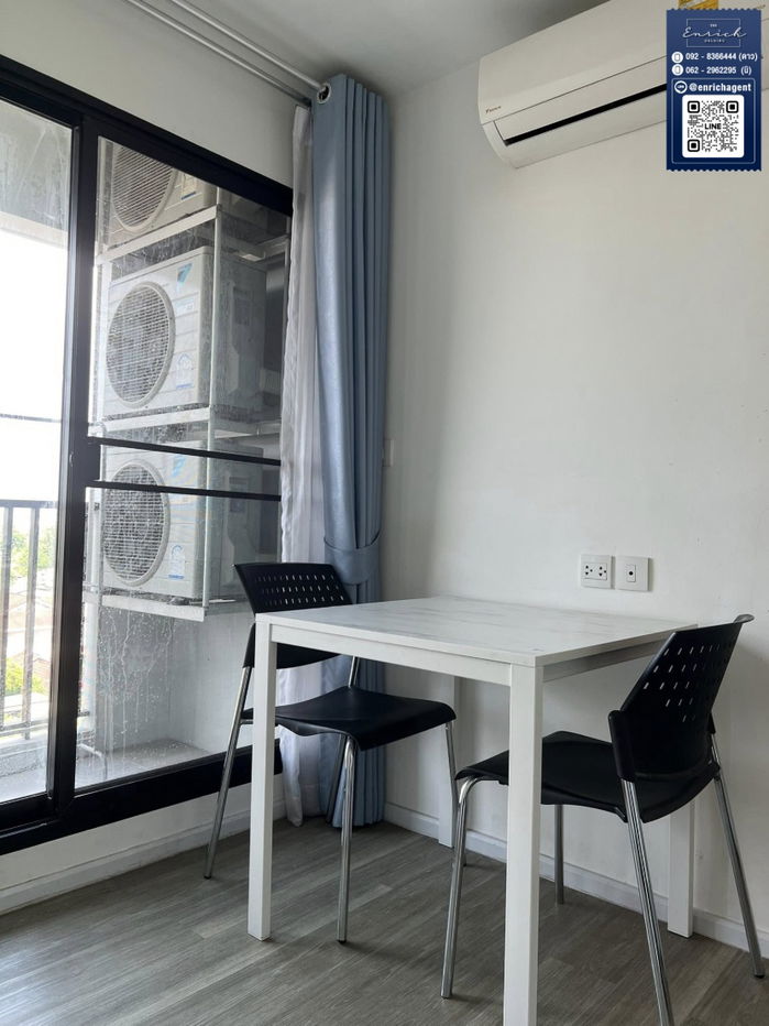 picture 💙For rent Kensington Kaset Campus, ready to move in, near Sripathum University, BTS Bang Bua💙 Call 062-2962295 Ni// Line id : @enrichagent - 4/8