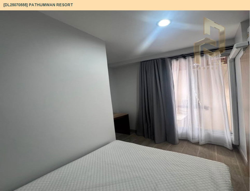 picture DL25070555 Condo for rent, Pathumwan Resort near BTS Phaya Thai, ready to move in, call urgently 0656133286 LineID @655ebbvc - 10/14