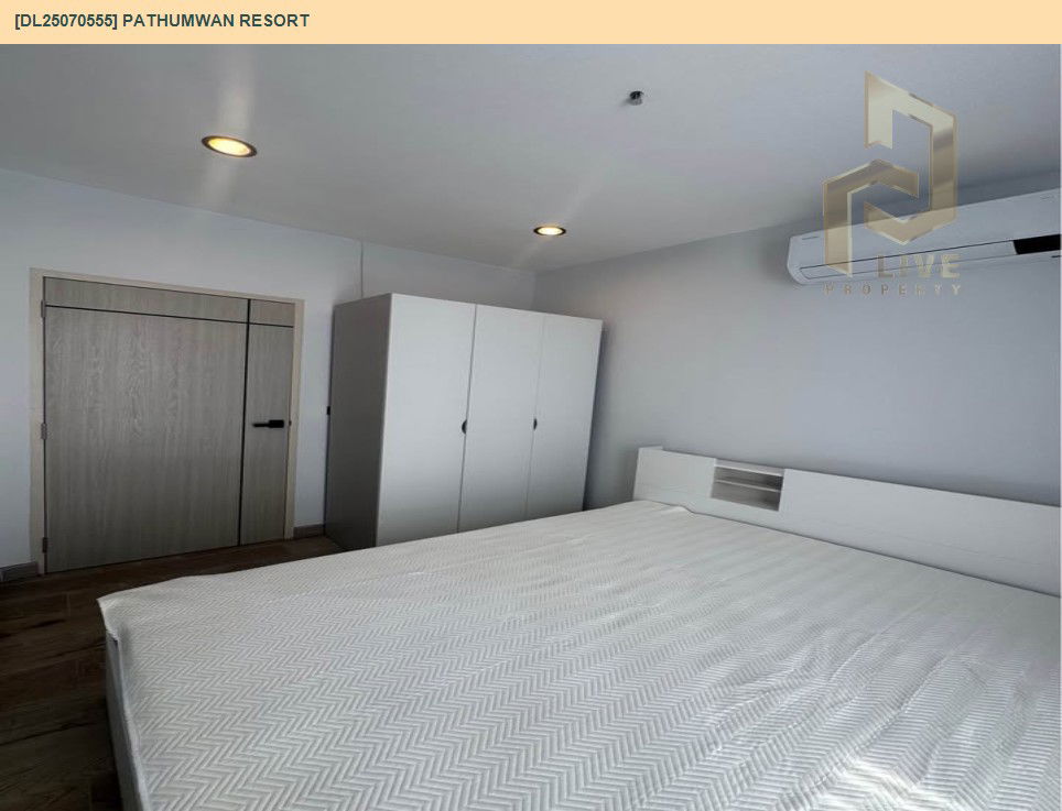 picture MDL25070555 Condo for rent, Pathumwan Resort near BTS Phaya Thai, ready to move in, call urgently 0656133286 LineID @655ebbvc - 9/14