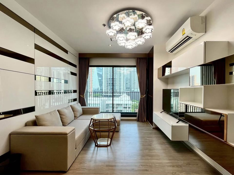picture 🟢For Rent🟢Rhythm Ekkamai, beautiful room, fully furnished, 📱ADD LINE @nathong97 (reply ⚡ 24 Hr) P511 - 6/10