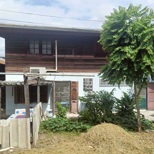 🏠ขาย บ้านเดี่ยว 5ห้องนอน 2ห้องน้ำ🏠  ขายบ้านเดี่ยว 2 ชั้น พร้อมที่ดินและสวนหลังบ้าน ซ.วัดสวนส้ม สมุทรปราการ