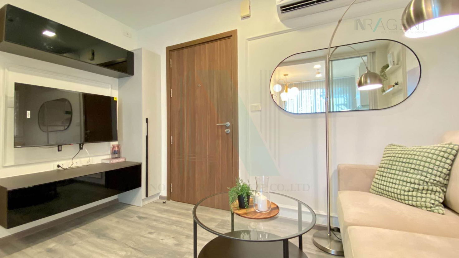 รูป ให้เช่าคอนโด เดอะ เบส สุขุมวิท 77 อาคาร B ชั้น 8 1 ห้องนอน ขนาด 31.00 ตรม ใกล้ ศูนย์การค้ามาร์เก็ตพลัส - รูปที่ 3/8
