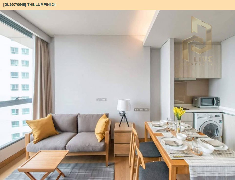 picture MDL25070548 Condo for rent, The Lumpini 24 near BTS Phrom Phong, ready to move in, call urgently 0656133286 LineID @655ebbvc - 3/5