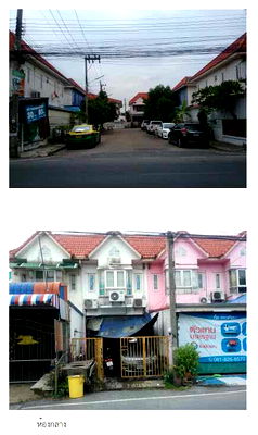 Townhouses for sale Nakhon Pathom : ทาวน์เฮ้าส์ 68 square meter Nakhon Pathom Sam Phran Krathum Lom for 1225000 THB