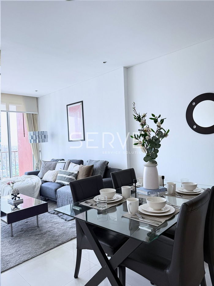 รูป 2 Beds with Bathtub Good Location BTS Ekamai 350 m. / For Sale-Fullerton Sukhumvit - รูปที่ 1/6