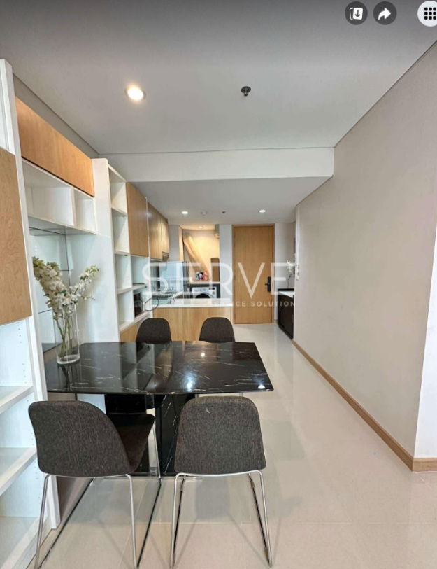 picture 1 Bed 1 Bath Large Room City view Good Location Close to MRT Phetchaburi 150 m @  Villa Asoke - 4/4
