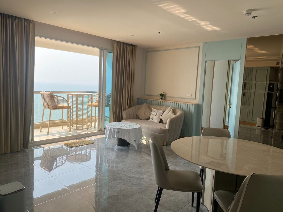 รูป For rent condo the Palm wongamat beach front 2 Beds 99 Sq.m hight floor nice decorate (S03-1966) - รูปที่ 21/27