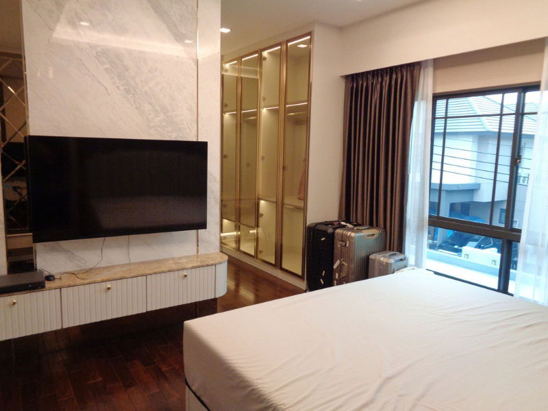 รูป 🚩 บ้านเดี่ยว 77.1 ตารางวา บางกอก บูเลอวาร์ด รามอินทรา - เสรีไทย 2 สไตล์ Luxury Nordic ตกแต่งหรูพร้อมอยู่ - รูปที่ 45/71