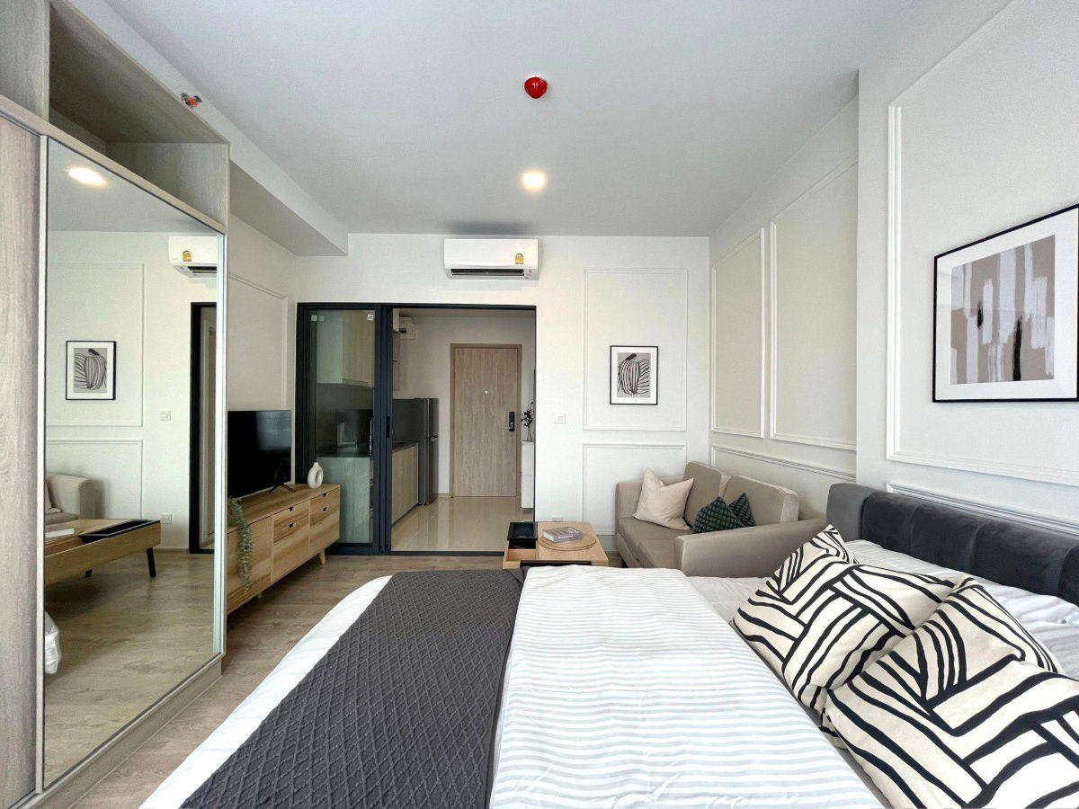 picture Airport link ramkhamhaeng 300 m. Price  14,000 Baht Condo THE TREE Pattanakarn - Ekkamai ( Rental ) - 3/14