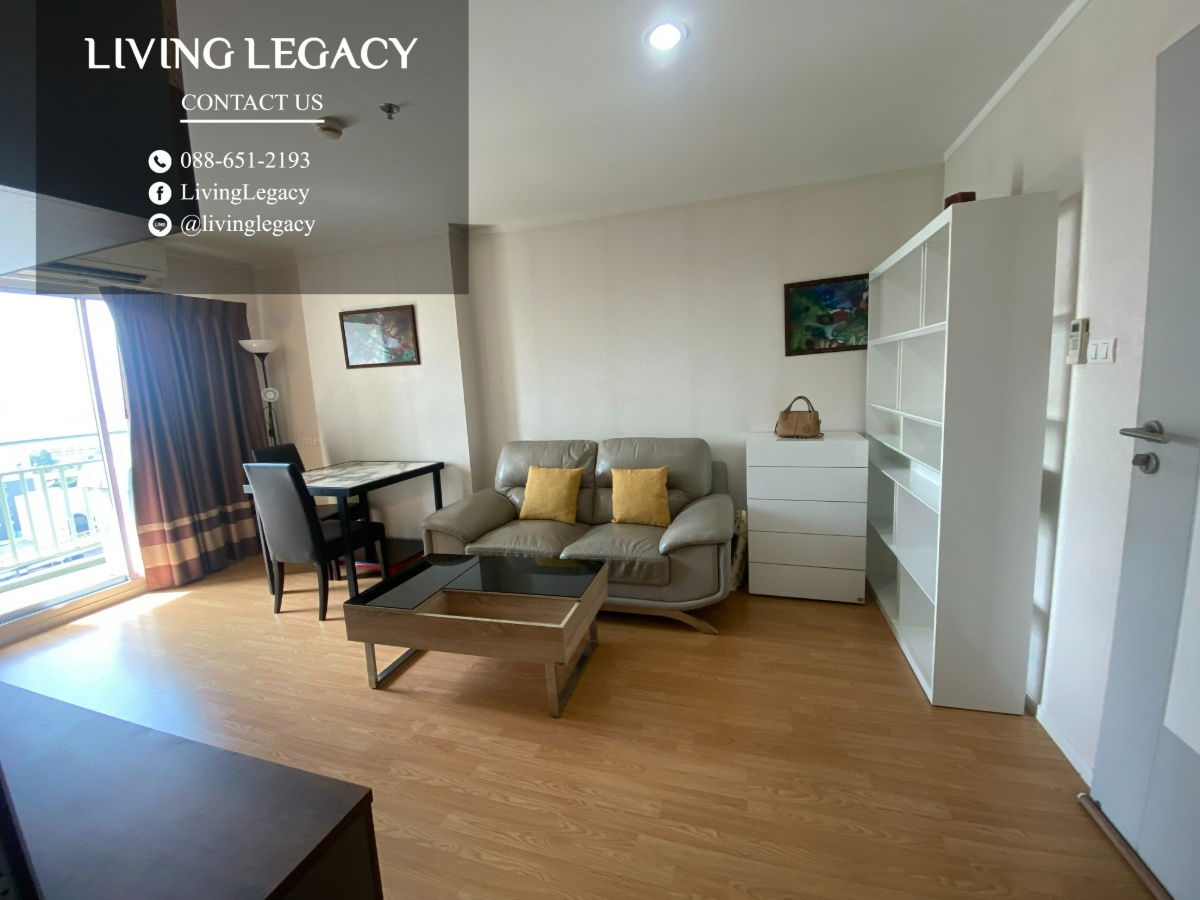 รูป SZE9K3 ให้เช่าคอนโด Lumpini Place Srinakarin - Huamark Station 33 ตร.ม. ชั้น 14 line id : @livinglegacy - รูปที่ 4/13