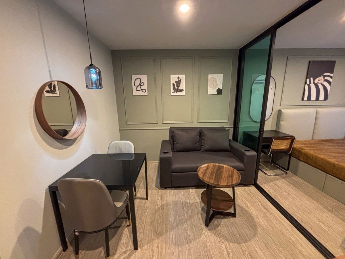 รูป 🍀ให้เช่าคอนโด Regent home bangna ห้องสวย ใหม่เอี่ยม 28 ตรม.  เฟอร์นิเจอร์ครบ เช่าเพียง 11000- - รูปที่ 5/8