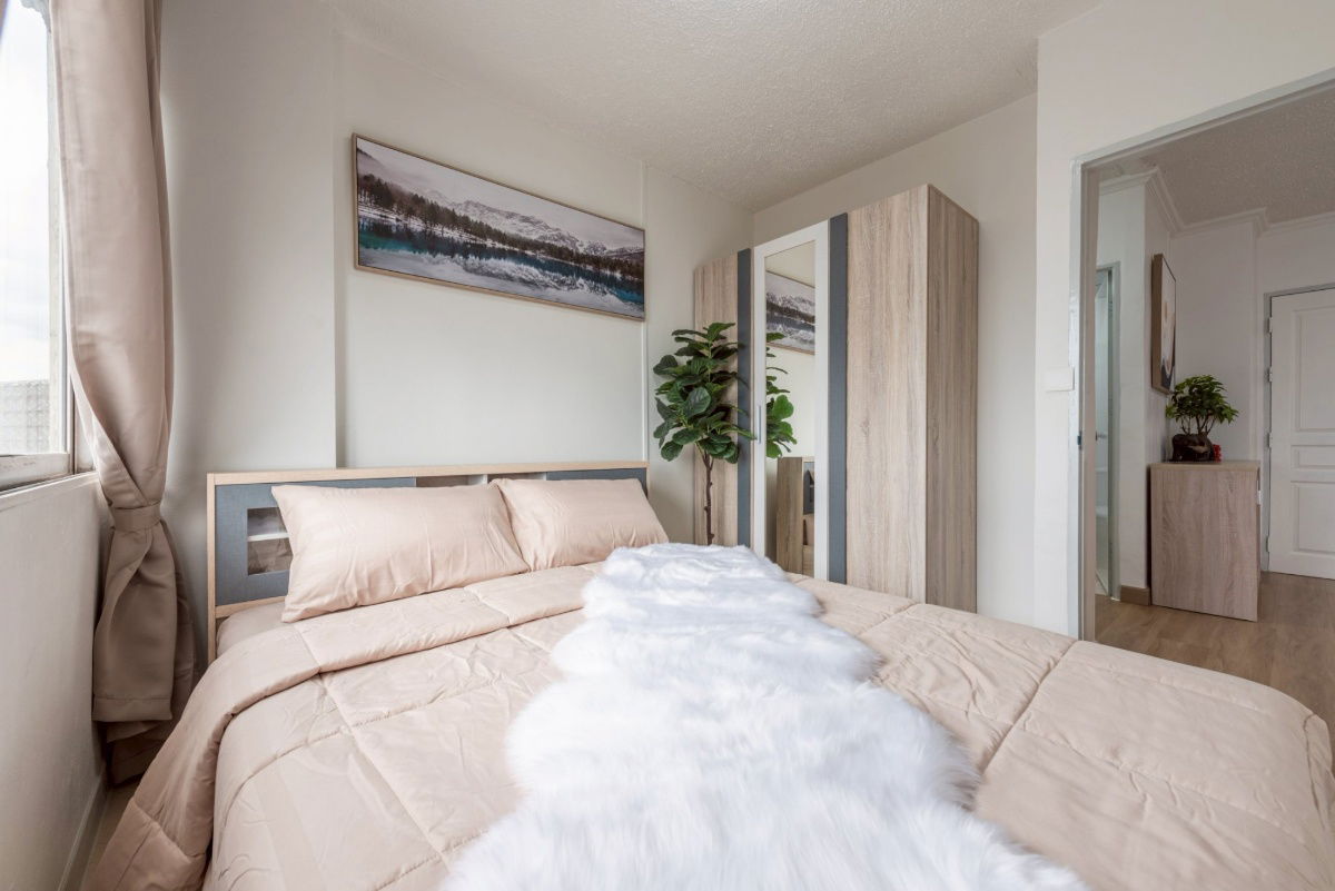 picture Condo for rent, Dynasty Building, Lat Phrao 71 (1 bedroom), 7th floor, Soi Lat Phrao 71, near the BTS, along the expressway, on the main road - 18/19